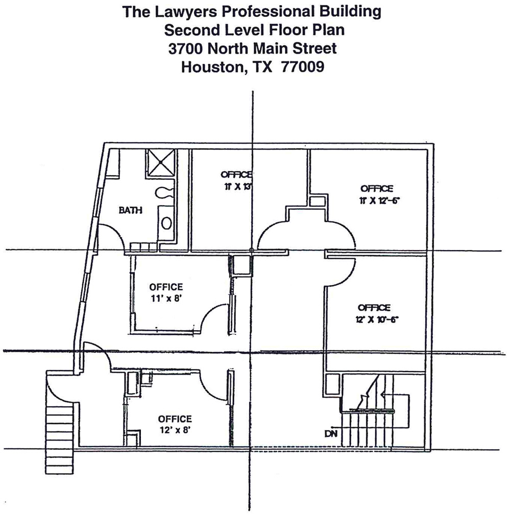 Lawyers Professional Building - Upper Floorplan